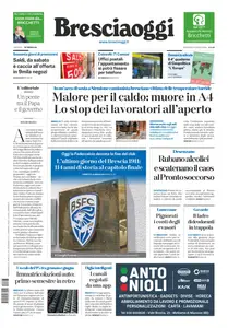 BresciaOggi - 3 Luglio 2025