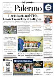 la Repubblica Palermo - 28 Febbraio 2025