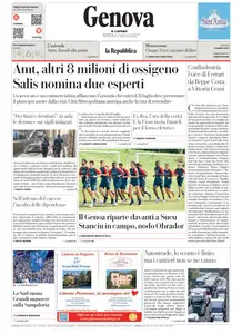 la Repubblica Genova - 8 Luglio 2025