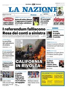 La Nazione Firenze - 10 Giugno 2025