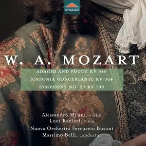 Nuova Orchestra Ferruccio Busoni - Mozart: Adagio and Fugue KV 546, Sinfonia Concertante KV 364, Symphony No. 27 (2024) [24/96]