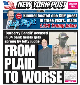 New York Post - September 21, 2025