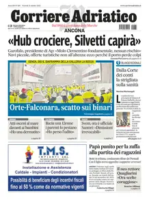 Corriere Adriatico Ancona - 31 Ottobre 2025