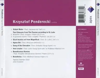 Krysztof Penderecki - Sacred Choral Works (2001) {Apex}