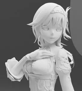 Genshin Impact - Eula Bishoujo Statue