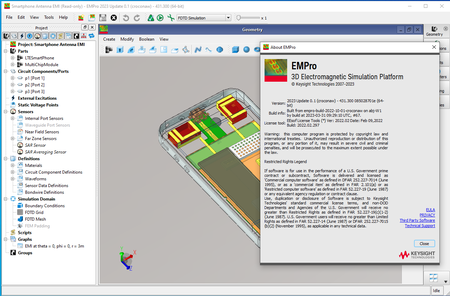 PathWave EM Design (EMPro) 2023 Update 0.1