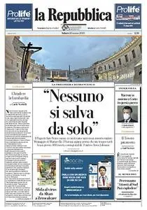 la Repubblica - 28 Marzo 2020