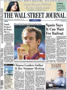 The Wall Street Journal - 6 August 2012 (Asia)