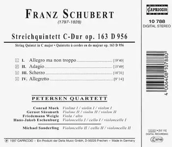 Petersen Quartett, Michael Sanderling - Schubert: String Quintet (1997)
