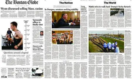 The Boston Globe – April 13, 2018