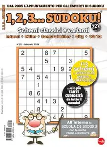 123 Sudoku N.221 - Febbraio 2024