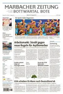 Marbacher Zeitung - 22. August 2018
