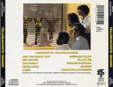 Yellowjackets - Shades (1986) {MCA}
