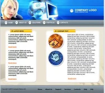 Full HTML Template (html + psd)