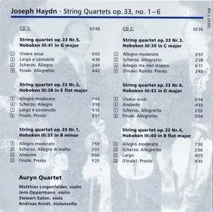 Auryn Quartett - Haydn: String Quartets Op.33 (2008)