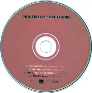 Phil Collins - True Colors (Europe CD5) (1998) [FLAC] {Face Value/WEA}