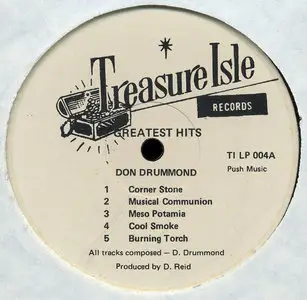 Don Drummond - Greatest Hits (Treasure Isle 1969) 24-bit/96kHz Vinyl Rip 