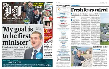 The Press and Journal Highlands and Islands – August 01, 2020