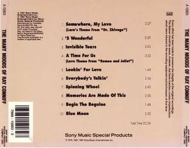 Ray Conniff - The Many Moods Of... (1991) {Sony Music} **[RE-UP]**