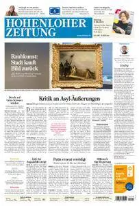 Hohenloher Zeitung - 08. Mai 2018