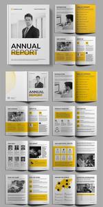Annual Report Template ZACR4XR
