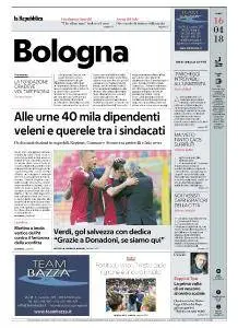 la Repubblica Bologna - 16 Aprile 2018
