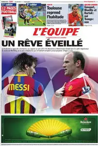 L'EQUIPE (28 Mai 2011)