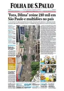 Folha de São Paulo - 16 de março de 2015 - Segunda