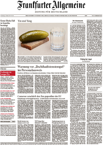 Frankfurter Allgemeine Zeitung vom Donnerstag/Freitag, 02./03. Oktober 2014