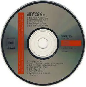 Pink Floyd - The Final Cut (1983) [1985, CBS/Sony 32DP-364, Japan]