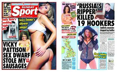 The Sunday Sport – March 04, 2018