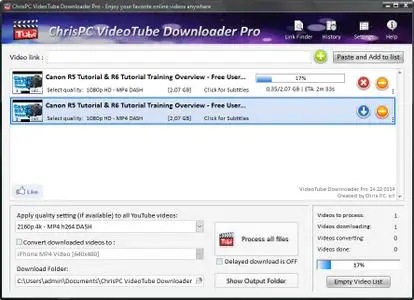 ChrisPC VideoTube Downloader Pro 14.23.1228 Multilingual
