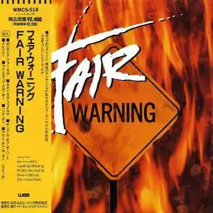 Fair Warning - Fair Warning (1992) [Japan 1st Press]