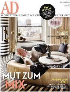 AD Architectural Digest - September 2012 / Deutschland