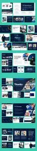 Flatdeck - Pitch Deck Powerpoint, Keynote and Google Slides Template