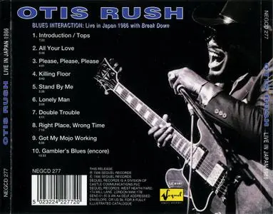 Otis Rush - Blues Interaction: Live In Japan 1986 With Break Down (1996)