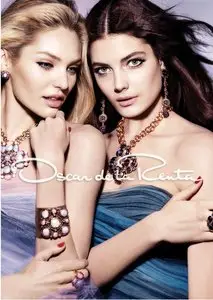 Candice Swanepoel & Katryn Kruger by Craig McDean for Oscar de la Renta Fall 2012