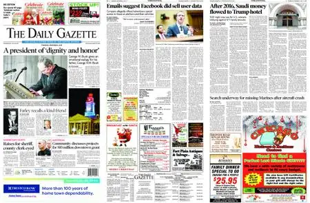 The Daily Gazette – December 06, 2018