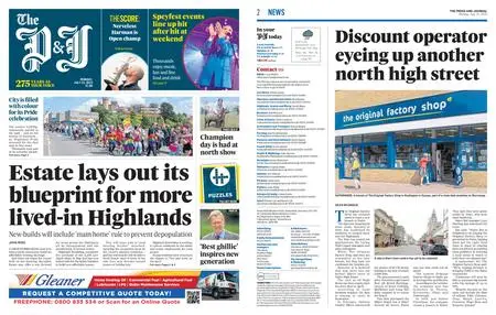The Press and Journal Moray – July 24, 2023