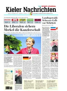 Kieler Nachrichten vom 28. September 2009