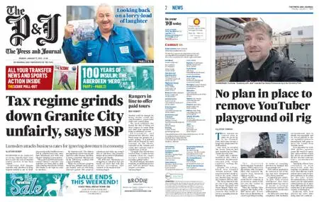 The Press and Journal Aberdeen – January 17, 2022