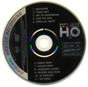 Daryl Hall & John Oates - H2O (1982) [2013, MFSL UDSACD 2116] Re-up