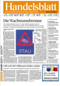 Das Handelsblatt vom 04 Dezember 2012
