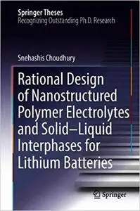 Rational Design of Nanostructured Polymer Electrolytes and Solid–Liquid Interphases for Lithium Batteries