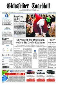 Eichsfelder Tageblatt - 16. Dezember 2017