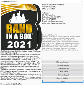 PG Music Band-in-a-Box 2021 Build 845 With Realband 2021(9) Multilingual