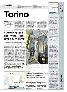 la Repubblica Torino - 7 Gennaio 2018