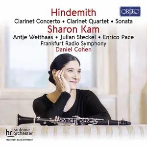 Sharon Kam - Hindemith: Clarinet Concerto, Clarinet Quartet & Clarinet Sonata (2021)