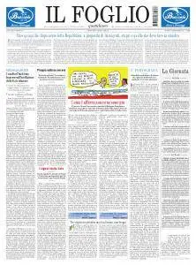 Il Foglio - 7 Settembre 2017