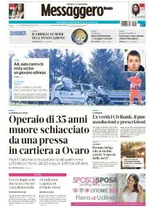Il Messaggero Veneto Pordenone - 24 Ottobre 2018